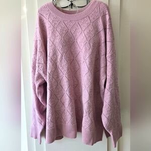 Cyrus Lavender Knit Women's Sweater